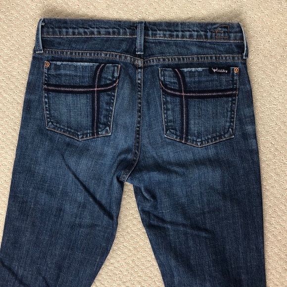 Fidelity Belladonna Mid-Rise Bootcut Jeans Size 29 - Picture 6 of 14